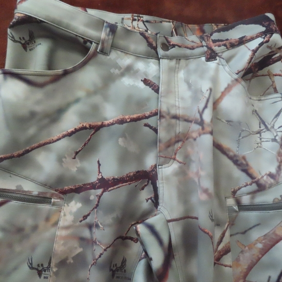 go wild hunting inertia rock star print pants 3XL made in usa (39x34) - Picture 3 of 11